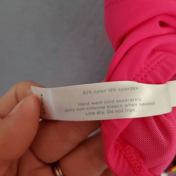 NWT SWIM by CACIQUE Tropical Floral Blouson No Wires lightly Padded Tankini 16 - Picture 9 of 9